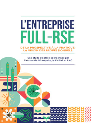 cover image of L'entreprise full-RSE